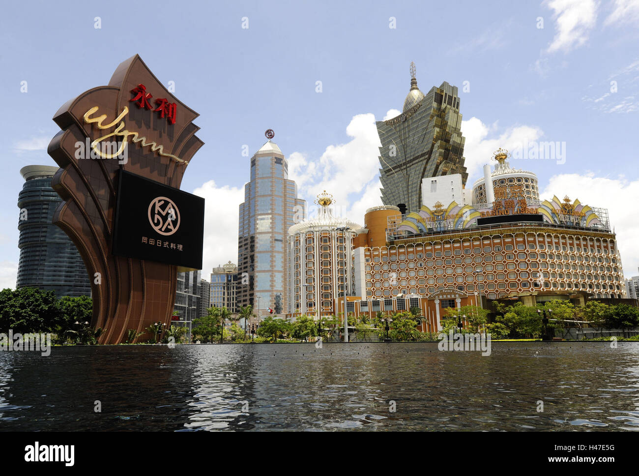 Casino Lisboa, Macau, Cina Foto Stock