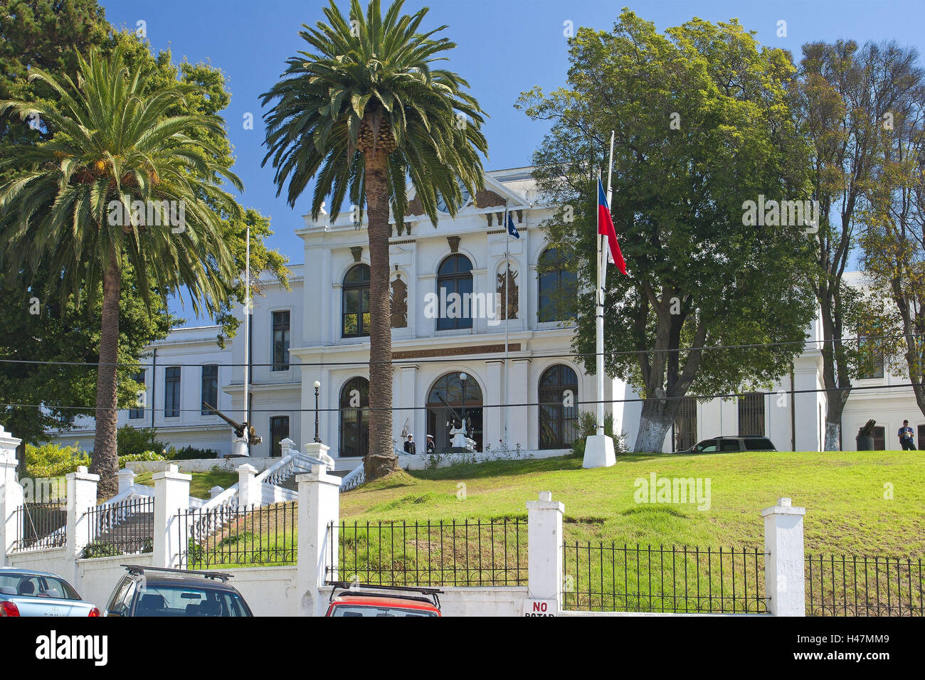 Sud America, Cile, Costa del Pacifico, Valparaiso, museo navale, Foto Stock