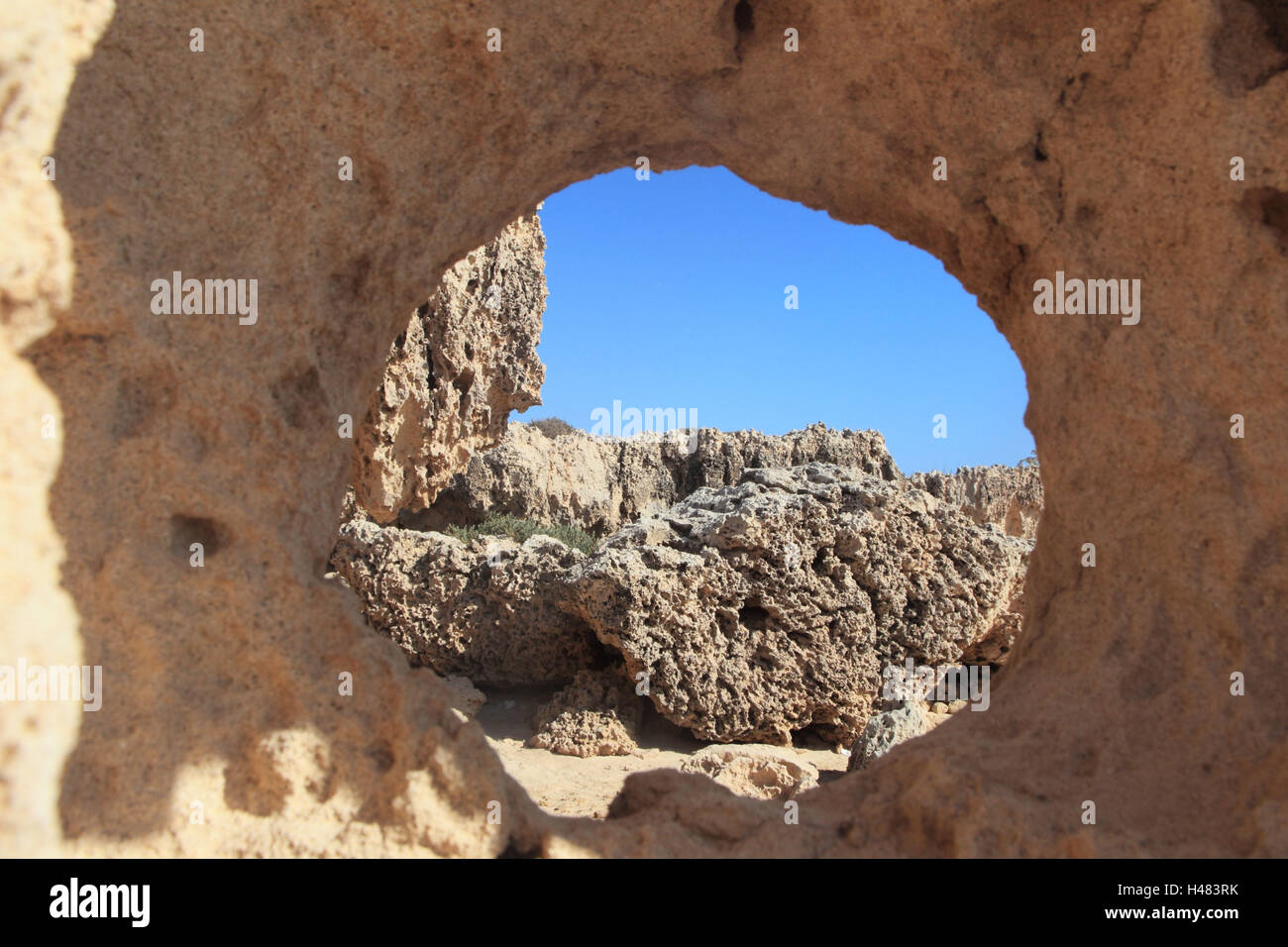 Costa Sud di Cipro, Foto Stock