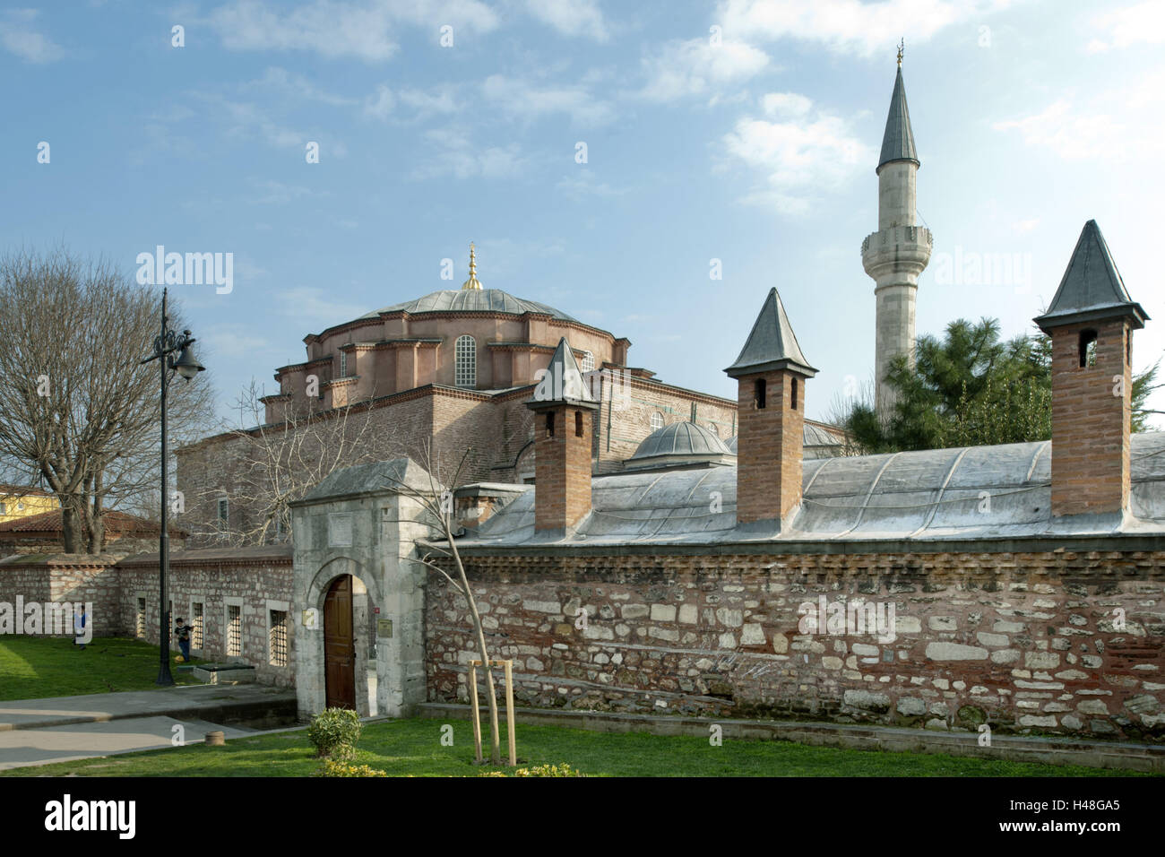 Turchia, Istanbul, Kücük Aya Sofya, Piccola Hagia Sophia, Sergios e chiesa Bakchos, fin dal 1504 di una moschea, Foto Stock