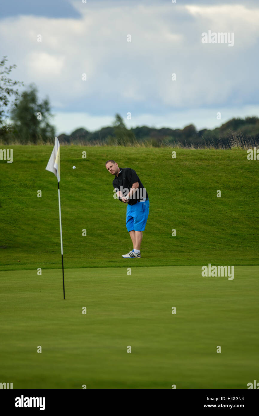 partita di golf Foto stock - Alamy