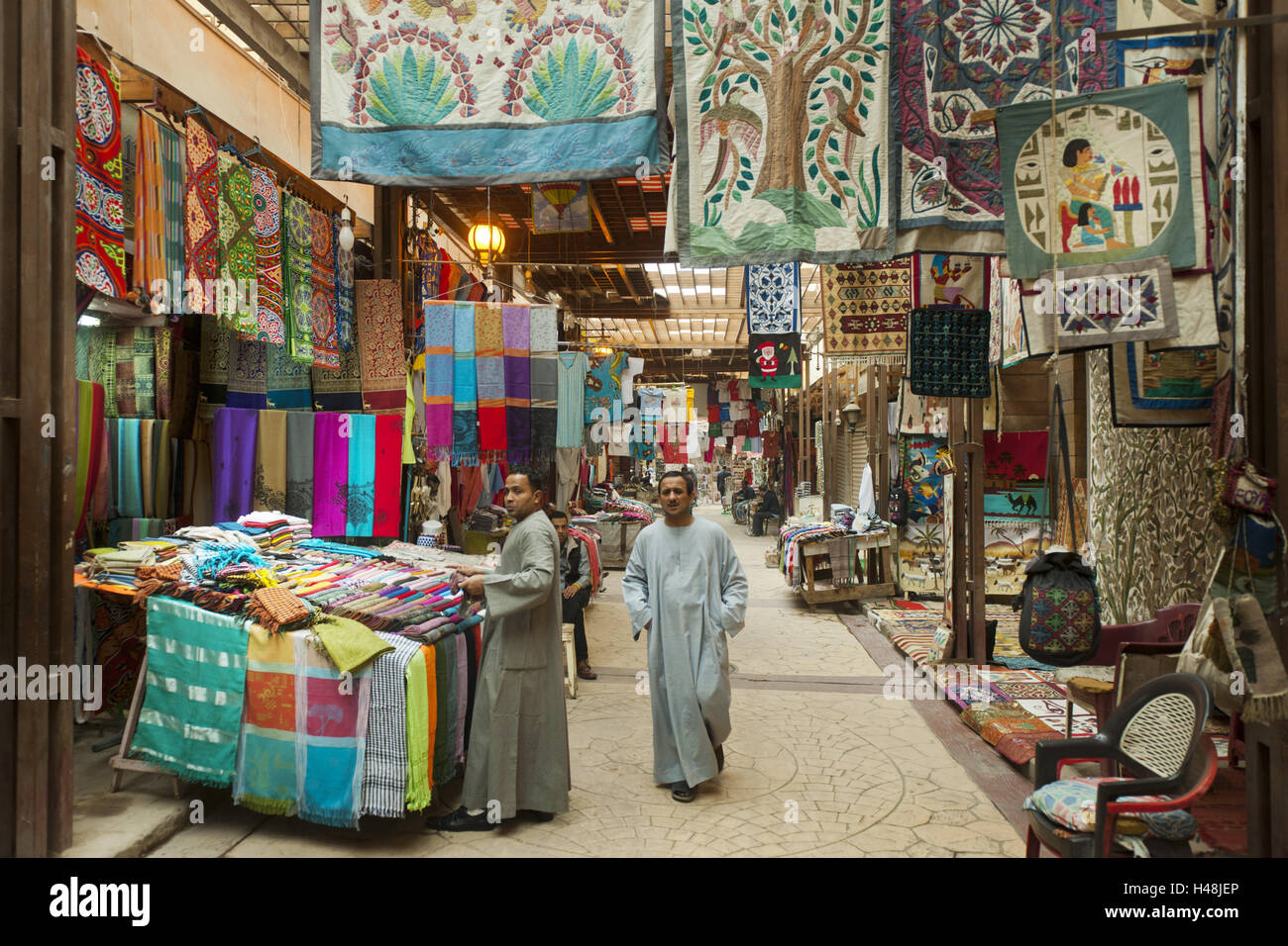 Egitto Luxor, nel Touristen-Souk, Foto Stock