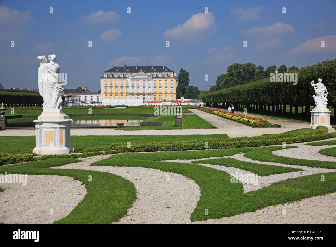 In Germania, in Renania settentrionale-Vestfalia, Brühl, Augustusburg (castello), patrimonio mondiale dell'UNESCO, Foto Stock