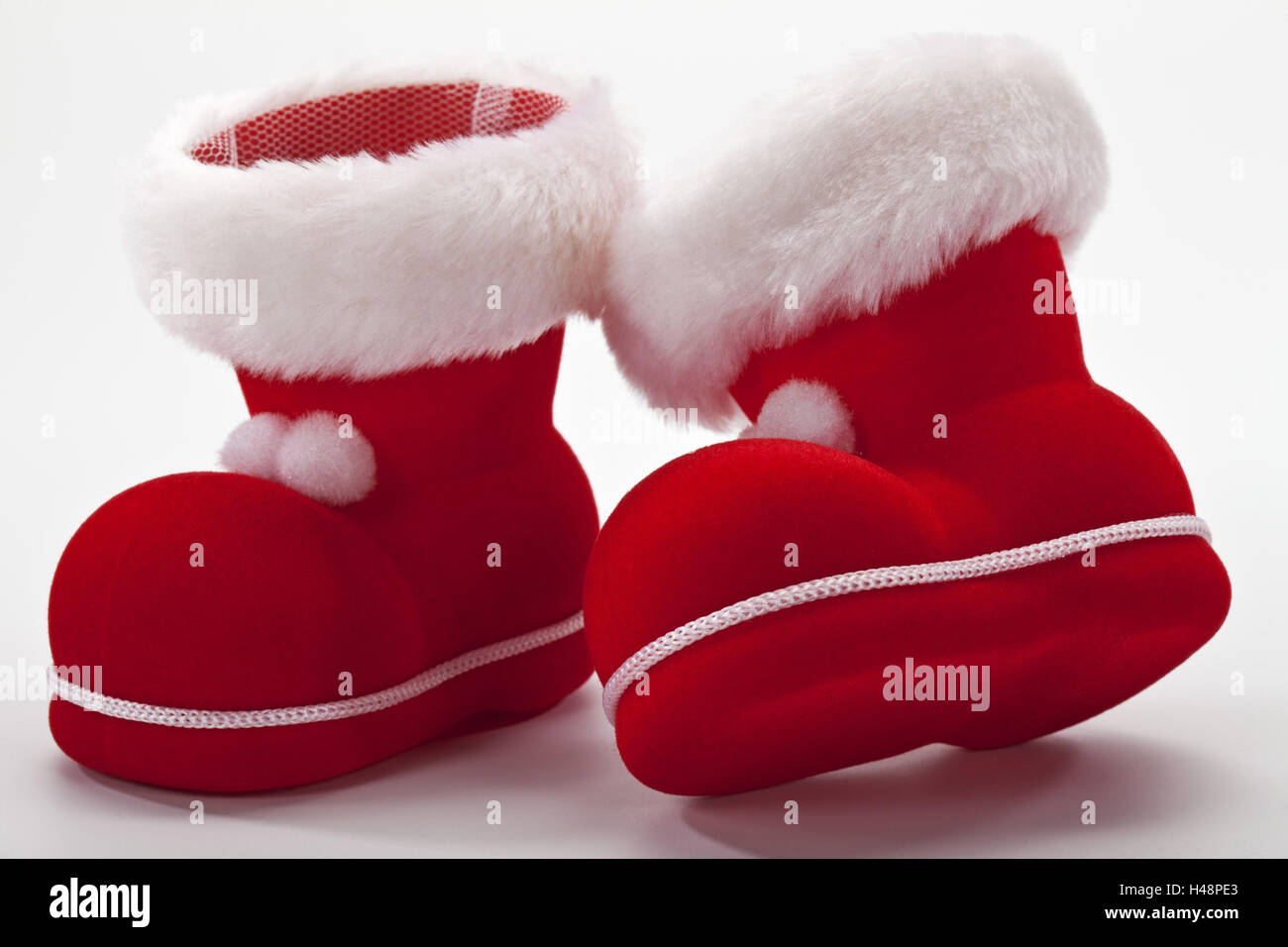 Nicholas boot, rosso, bianco, Foto Stock