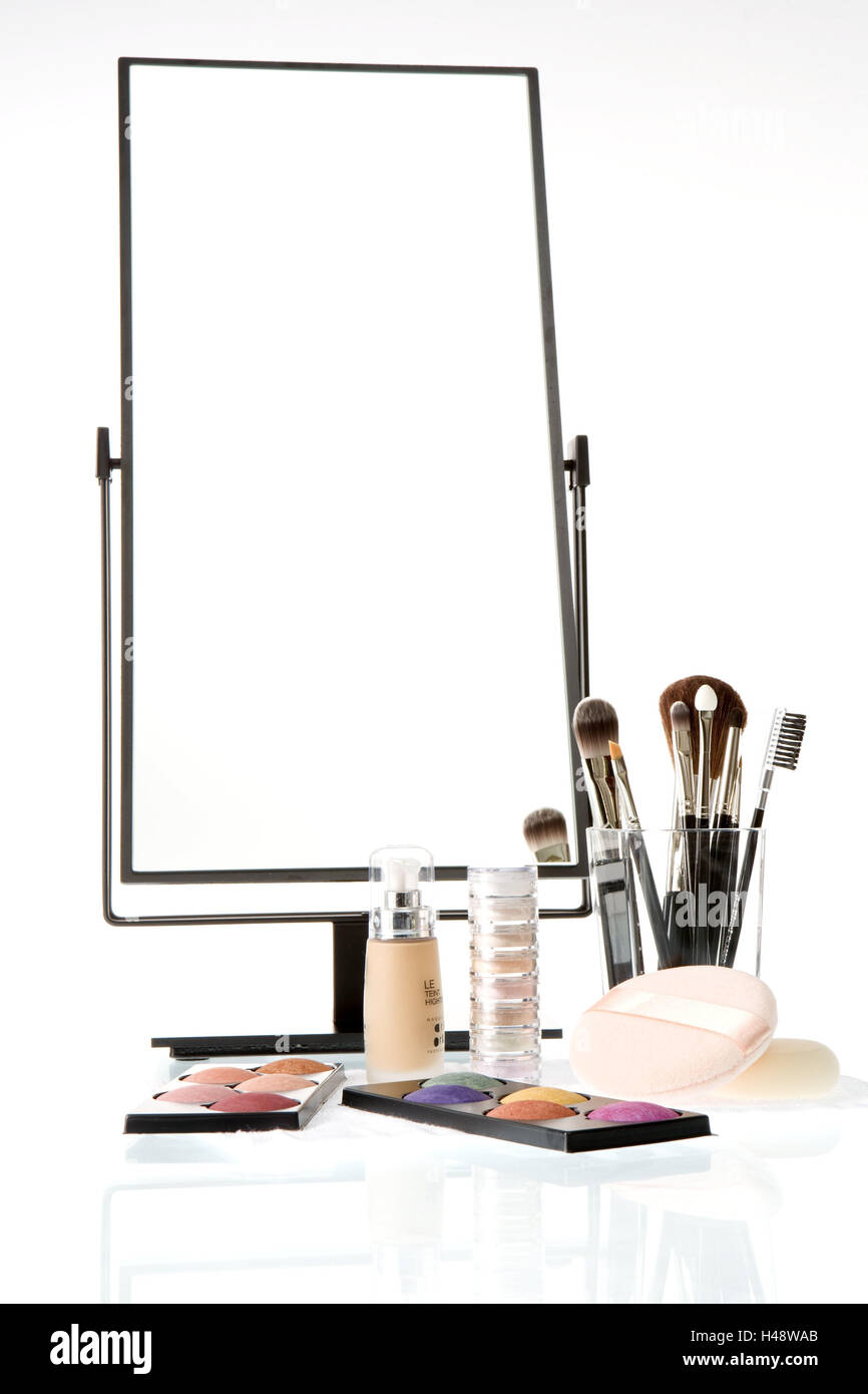 Make-up place, il make-up utensili Foto Stock