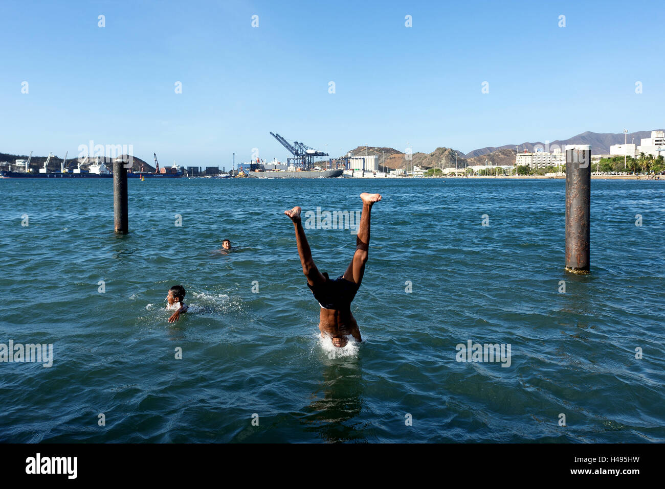 Immersione Foto Stock