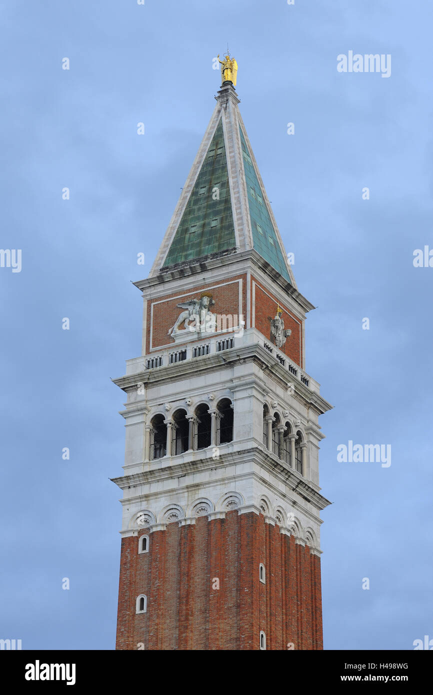 Il campanile, Venezia, Veneto, Italia, Europa Foto Stock
