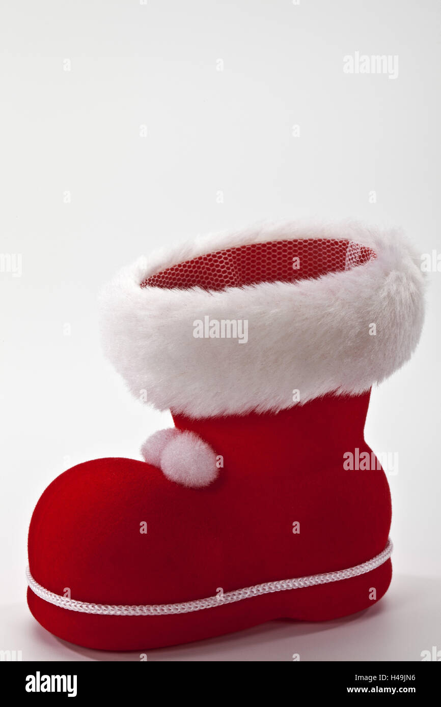 Nicholas boot, rosso, bianco, Foto Stock