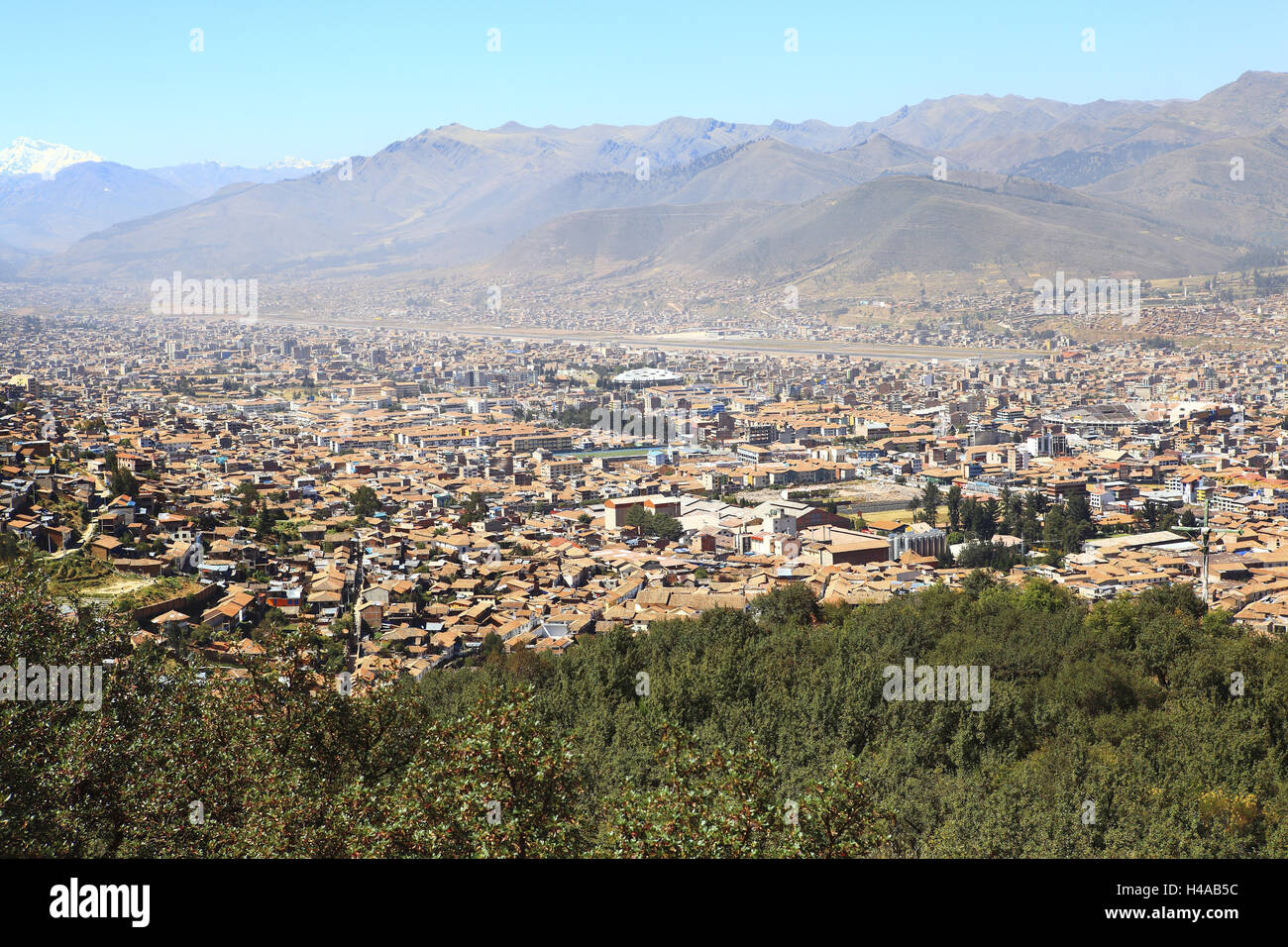 Il Perù, Cusco Sacsayhuaman, Foto Stock