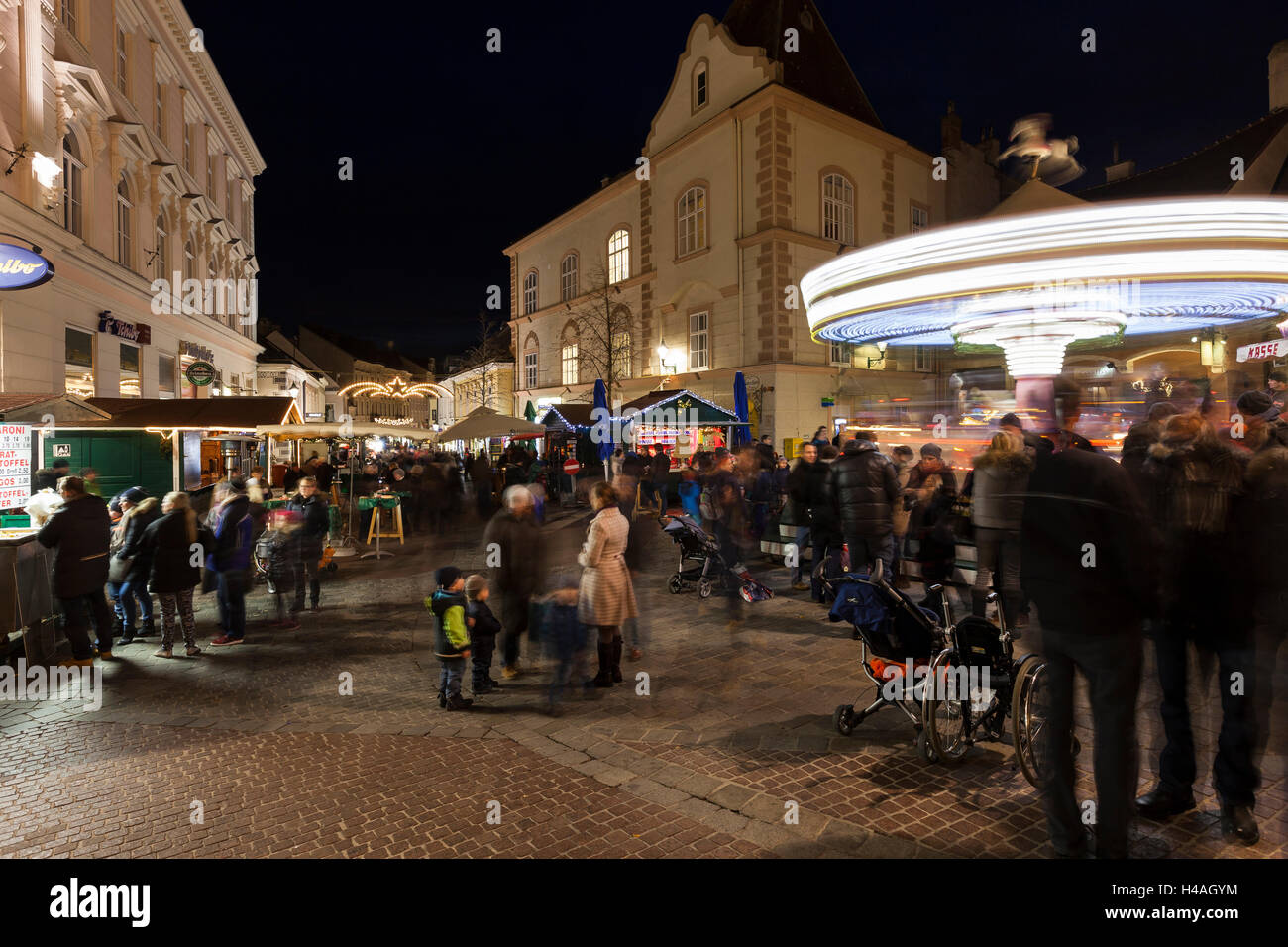 Bassa Austria, Mödling, mercatino di Natale Foto Stock