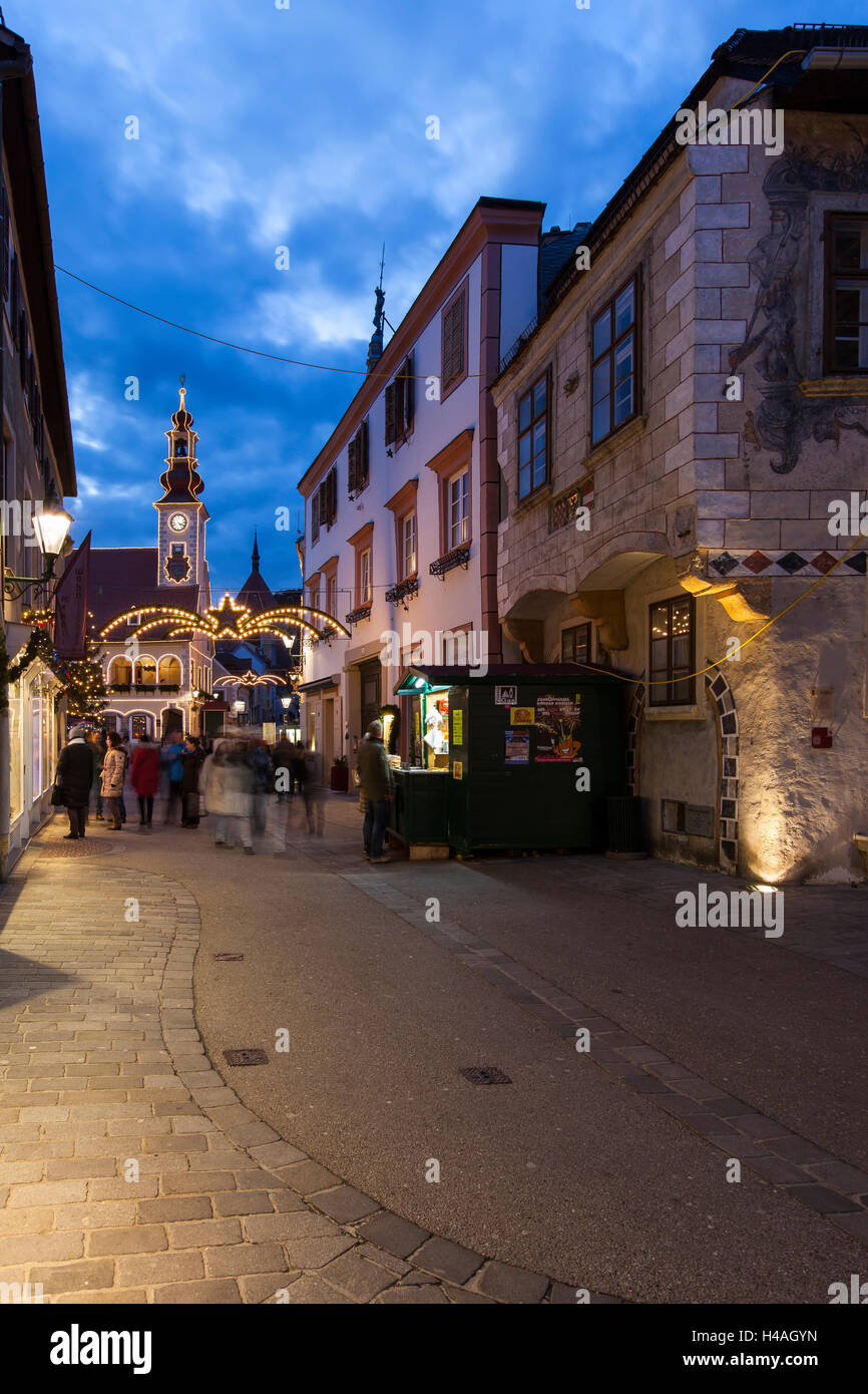 Bassa Austria, Mödling, mercatino di Natale Foto Stock