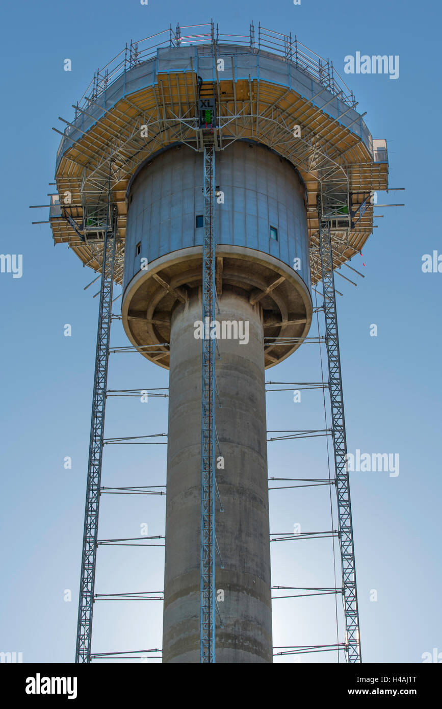 Le porte di Sydney competente della torre di controllo essendo predisposta per demolizione Foto Stock