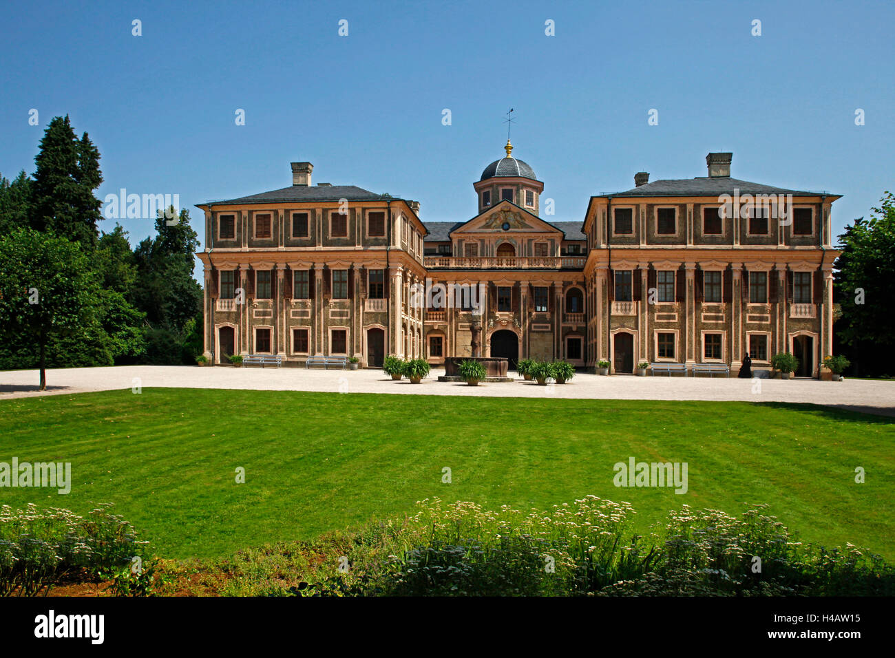 Germania, Baden-Württemberg, Rastatt, castello preferito, Foto Stock