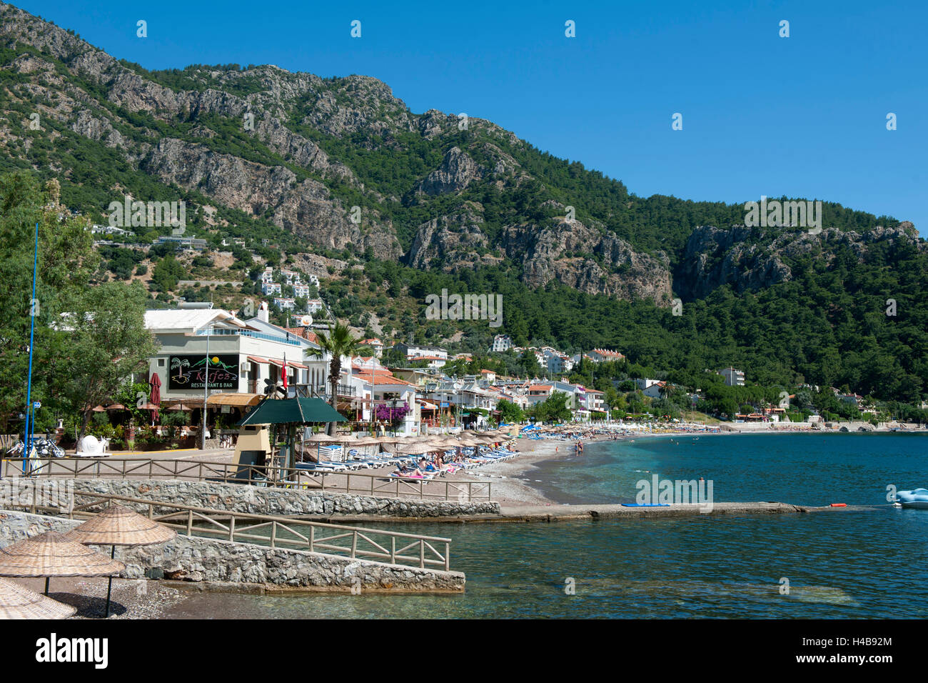 Turchia, Provincia di Mugla, Bozburun penisola, Turunc Foto Stock