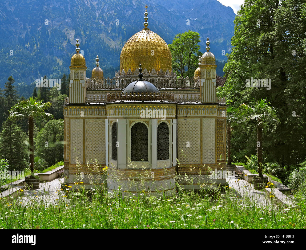 In Germania, in Baviera, Linderhof Palace Foto Stock