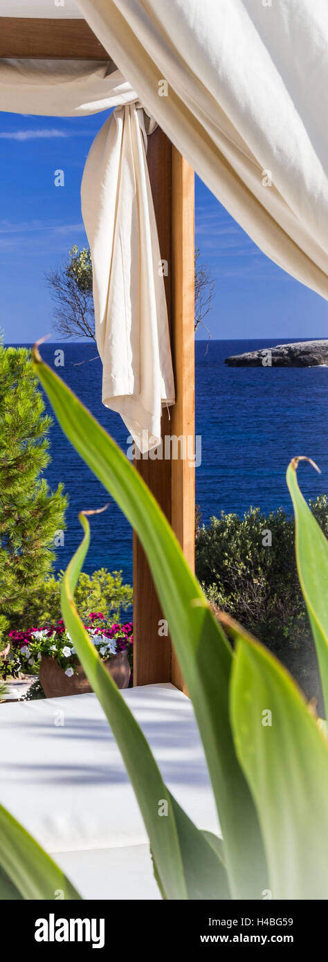 Vista sul Mare Mediterraneo Foto Stock