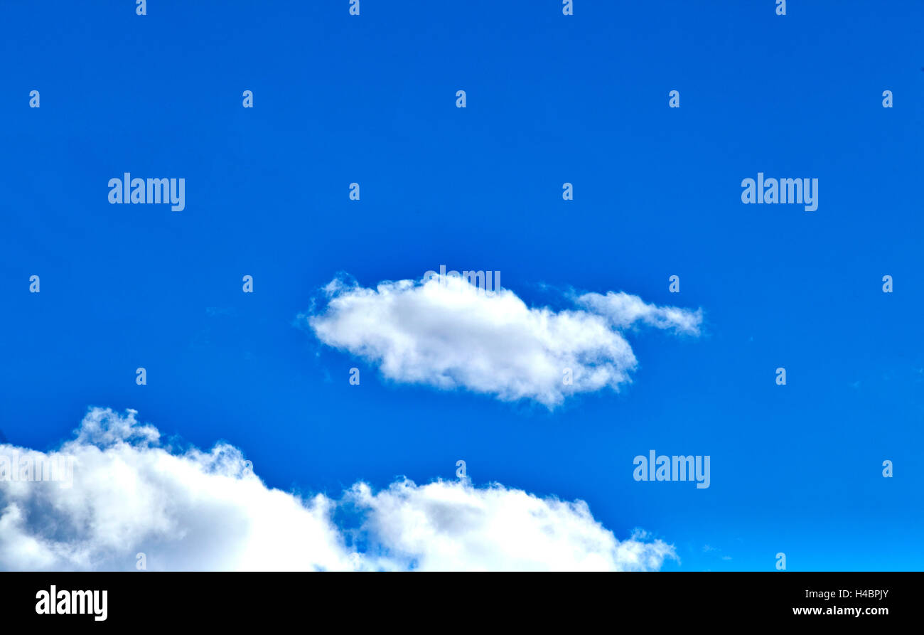 Cielo blu, il cloud Foto Stock
