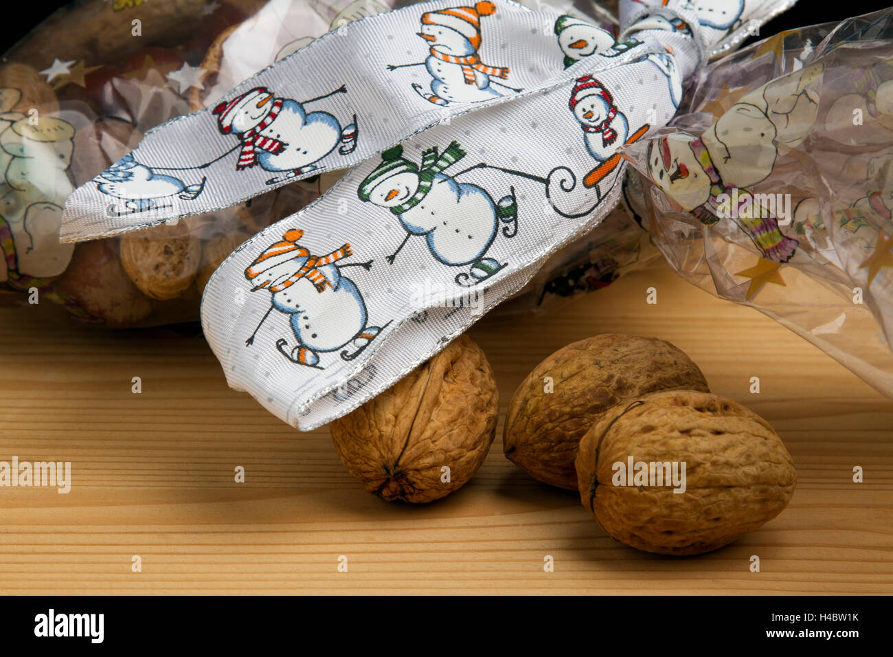 Decorazione di natale, stil vita, decorazioni per la tavola Foto Stock