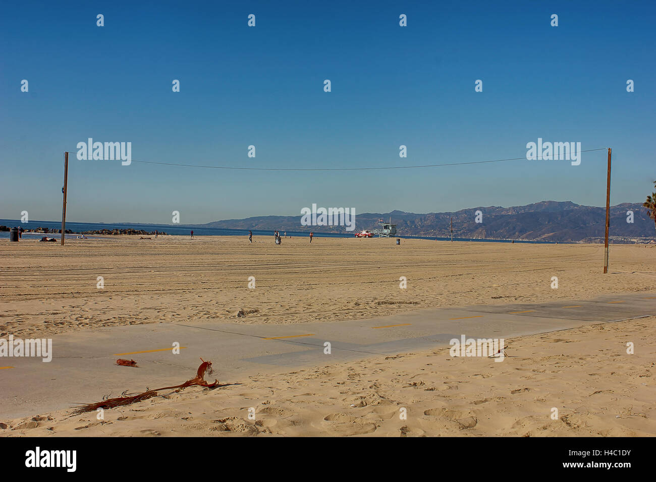 La spiaggia di Venezia, Los Angeles Westside di Los Angeles, California, Stati Uniti d'America Foto Stock