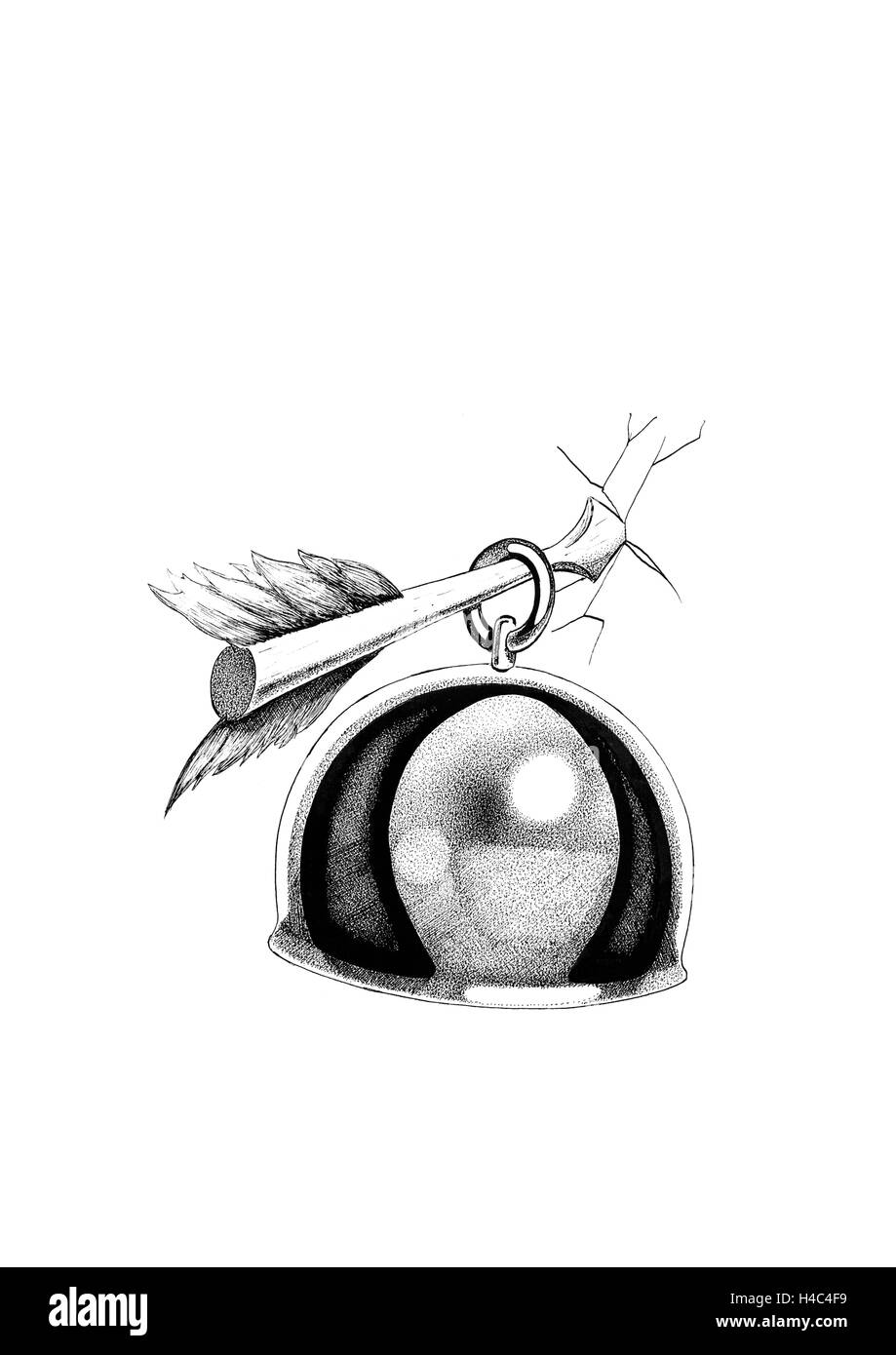 Segno zodiacale Sagittario Foto Stock