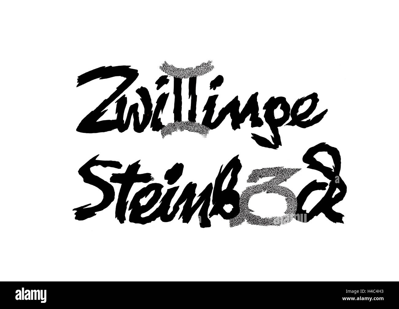 Segno Zodiacale Gemelli E Capricorno Foto Stock Alamy