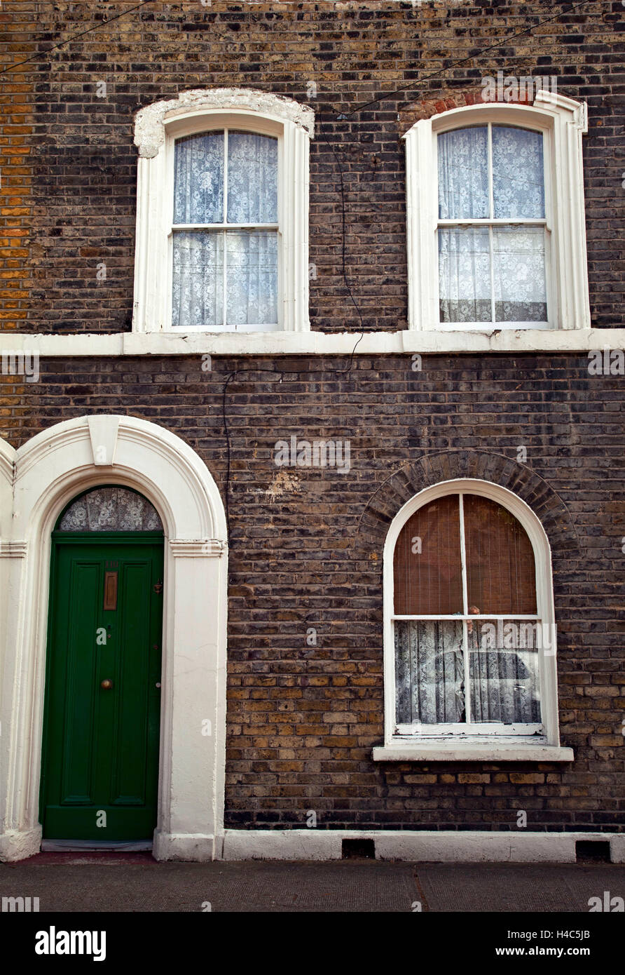 Gran Bretagna, London, casa, living, vecchio edificio, architettura Foto Stock