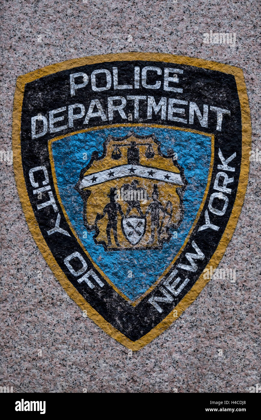 Stazione di polizia di New York Foto Stock