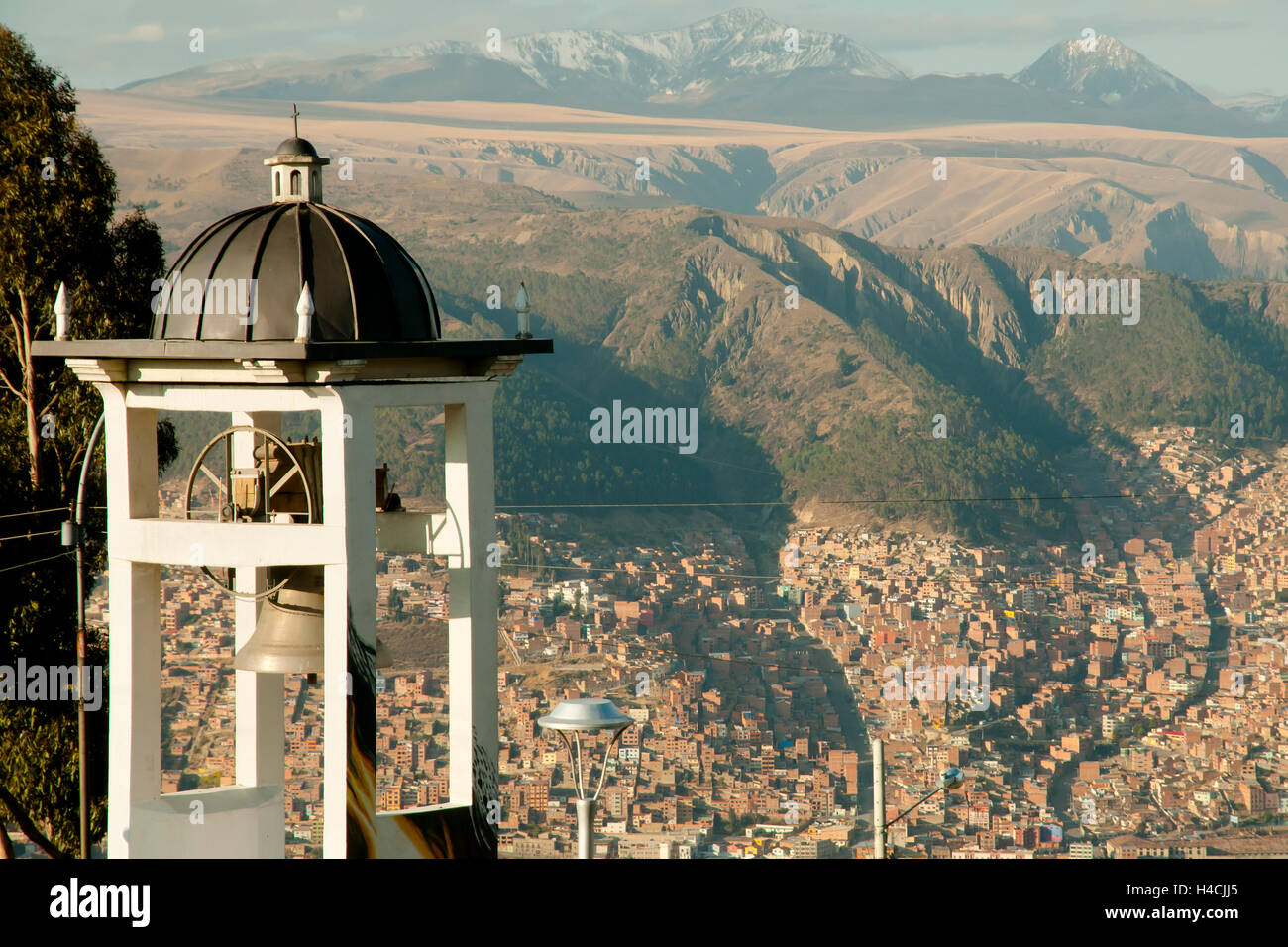 Torre Campanaria - La Paz - Bolivia Foto Stock