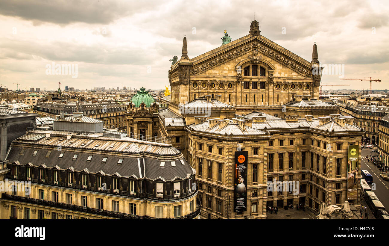 Europa, Francia, Parigi, Opéra Garnier, Palais Garnier Foto Stock