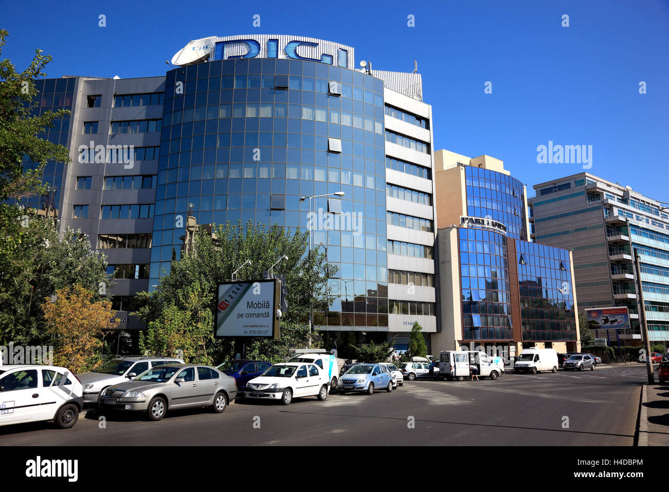 Hotel Europeo nel palazzo nazionale, Bucarest, Romania Foto Stock
