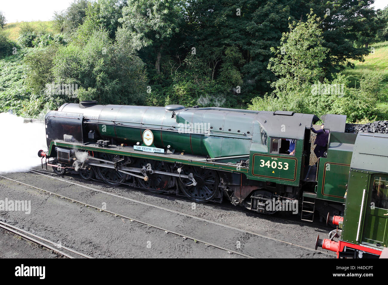 Le reliquie del vapore età visto in corrispondenza di varie posizioni comprese Bridgnorth Stazione, Hampton Loade e Bewdley stazioni su SVR. Foto Stock