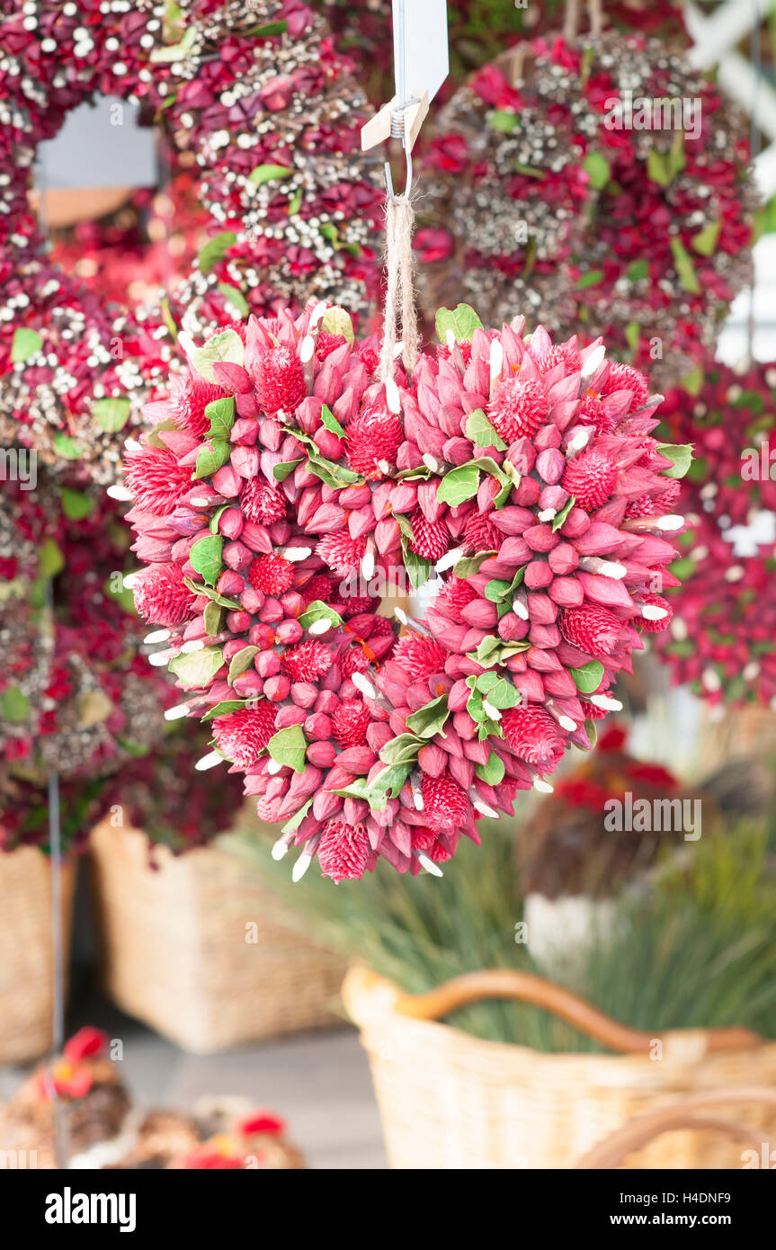 Cuore del fiore Foto Stock