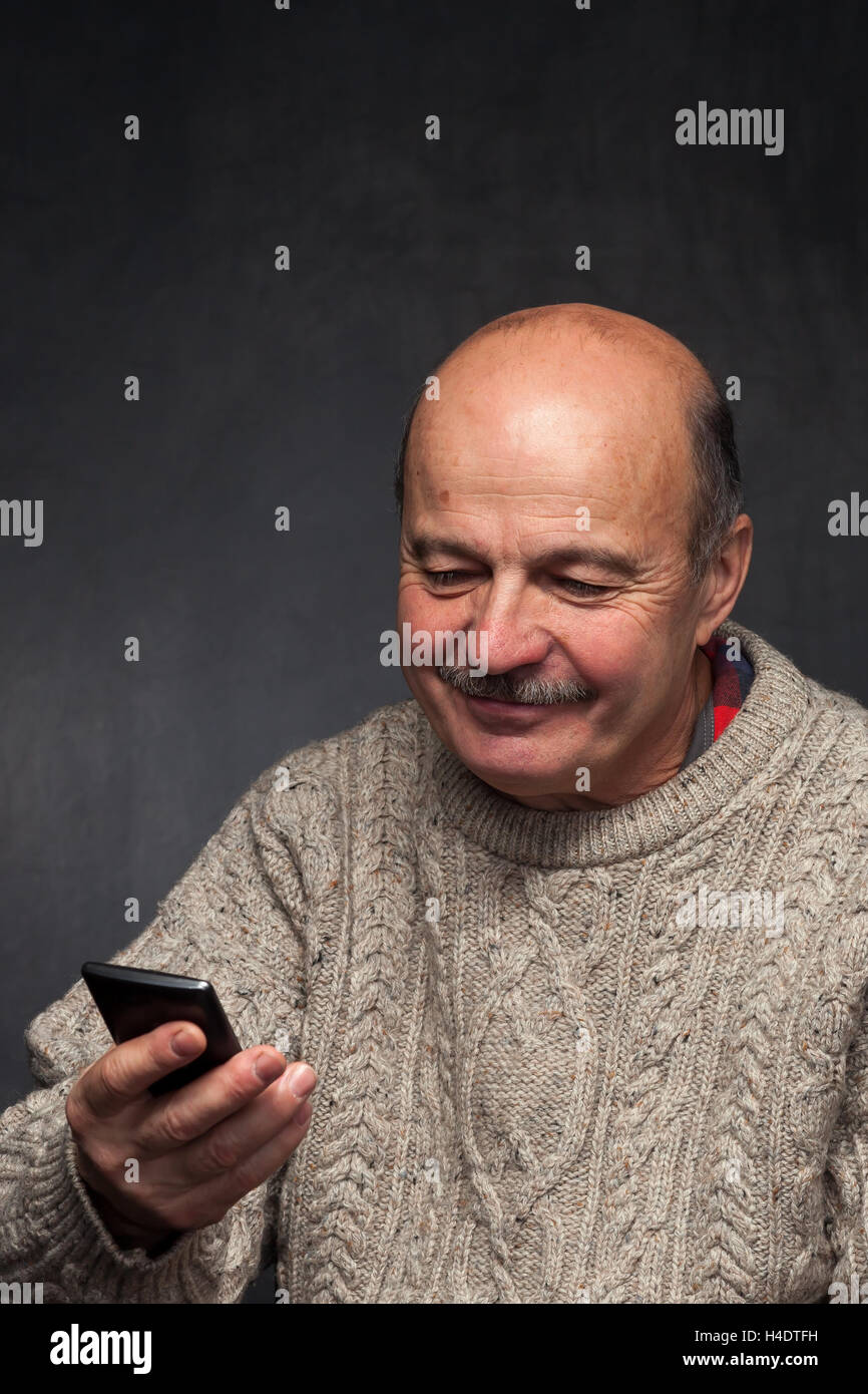 Prendere appuntamento con amante. Dare i comandi vocali Foto Stock