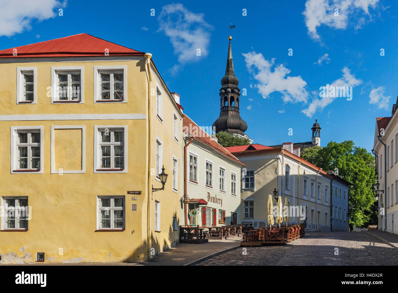 Sulla collina della Cattedrale è la Cattedrale di Santa Maria Vergine a Tallinn, Estonia, paesi baltici, Europa Foto Stock