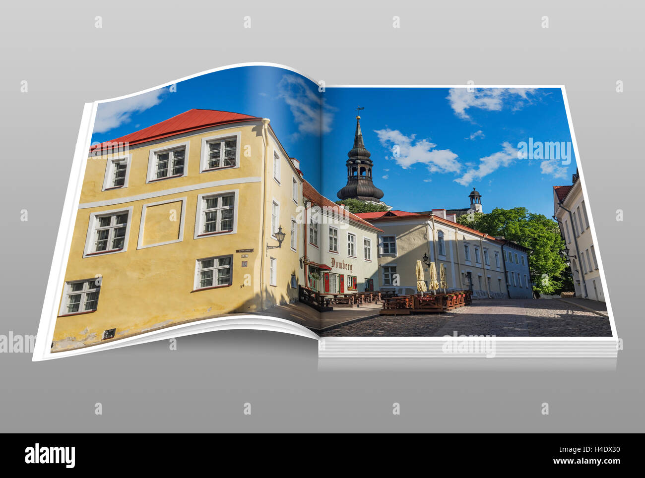 Sulla collina della Cattedrale è la Cattedrale di Santa Maria Vergine a Tallinn, Estonia, paesi baltici, Europa Foto Stock