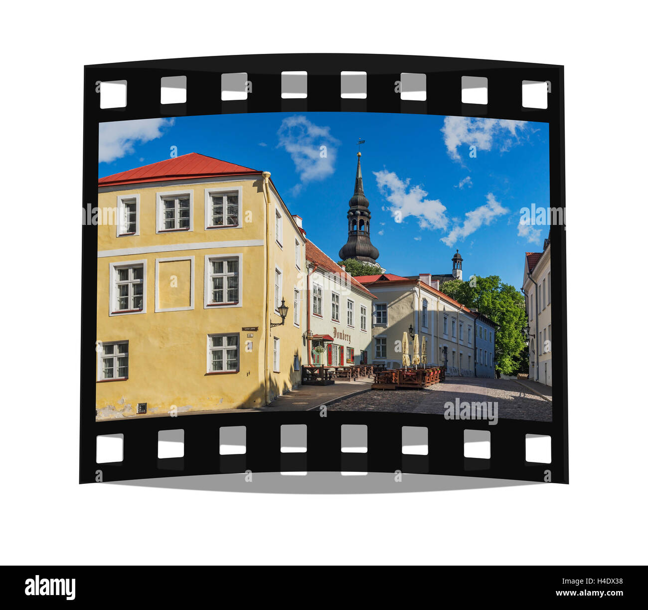 Sulla collina della Cattedrale è la Cattedrale di Santa Maria Vergine a Tallinn, Estonia, paesi baltici, Europa Foto Stock