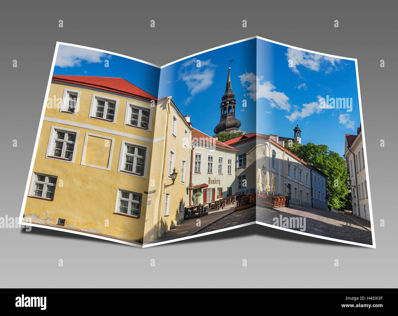Sulla collina della Cattedrale è la Cattedrale di Santa Maria Vergine a Tallinn, Estonia, paesi baltici, Europa Foto Stock
