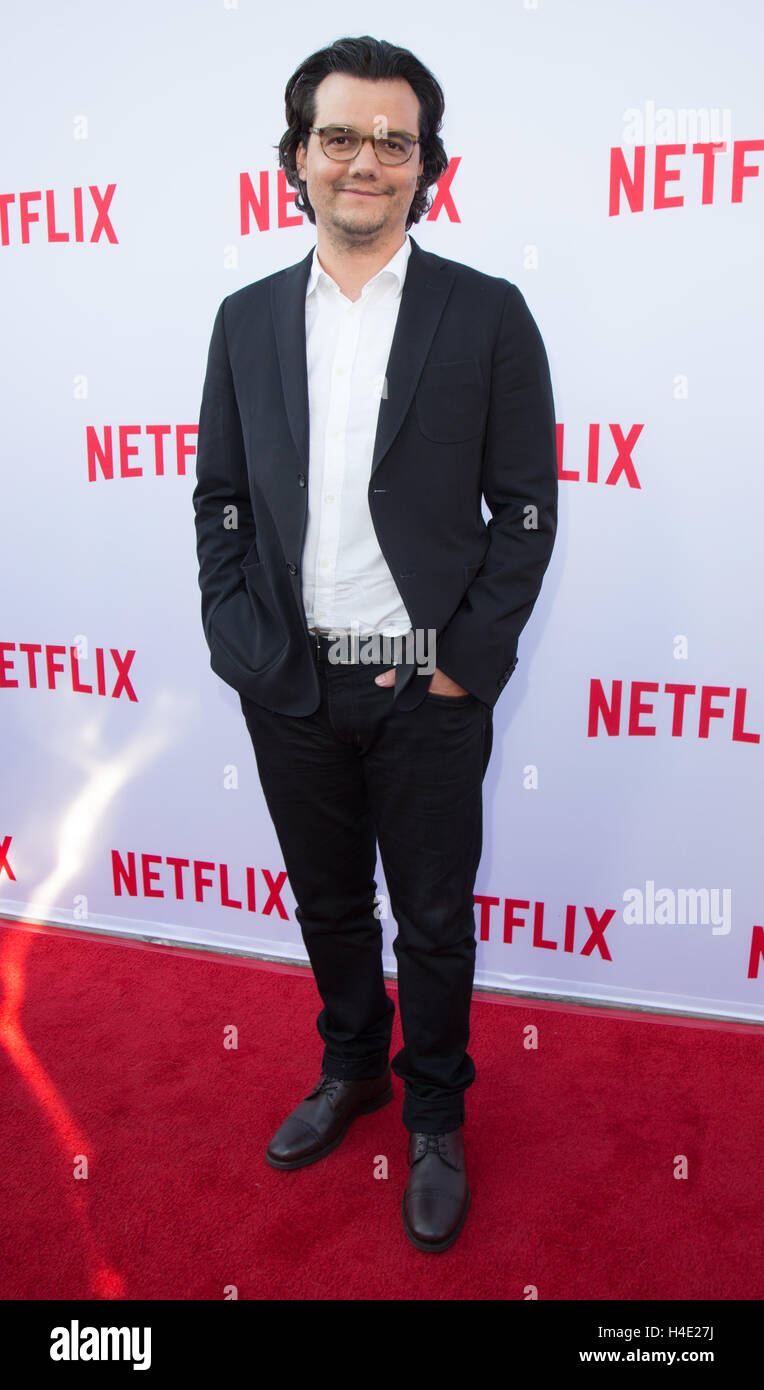 Wagner Moura assiste Netflix narcos del Q&una proiezione a Paramount Studios il 11 maggio 2016 a Los Angeles, California, Stati Uniti d'America Foto Stock
