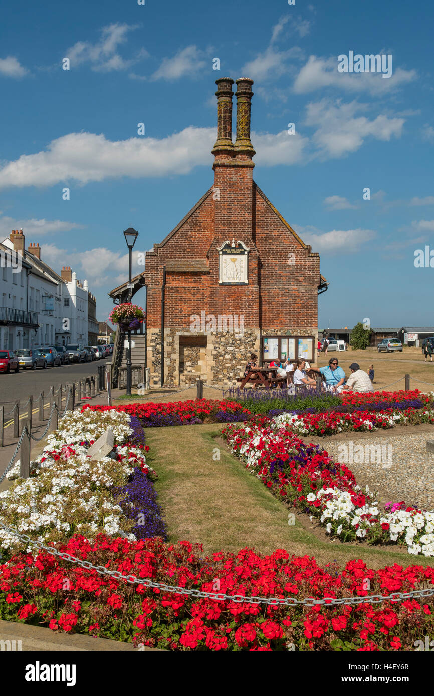Sala controverso, Aldeburgh, Suffolk, Inghilterra Foto Stock