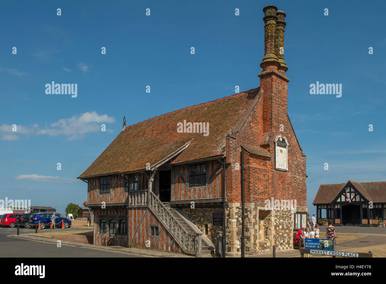 Sala controverso, Aldeburgh, Suffolk, Inghilterra Foto Stock