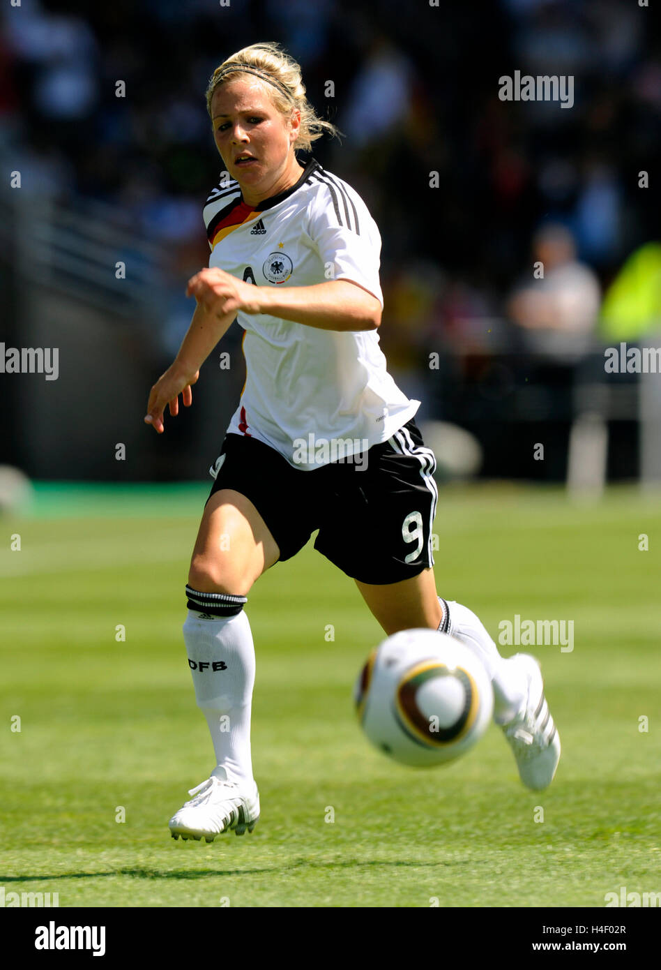 Svenja Huth, FIFA U-20 Coppa del Mondo Donne 2010, gruppo A, Germania - Costa Rica 4:2 Nel Ruhrstadion stadium, Bochum Foto Stock