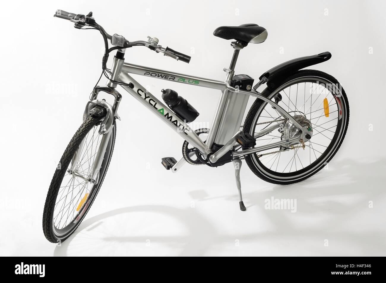 Alimentato da batteria della bicicletta elettrica, Cyclamatic Foto Stock