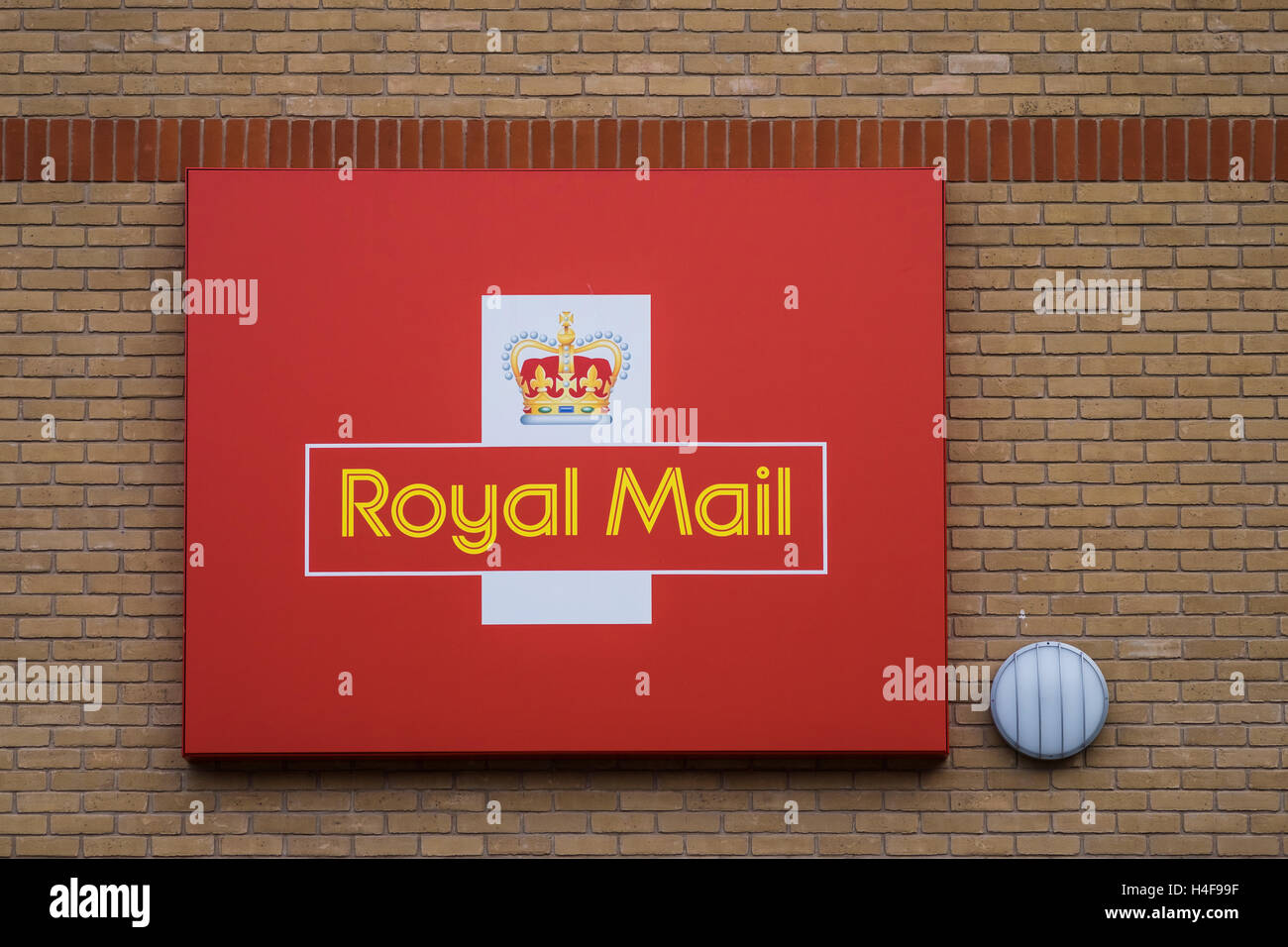 Royal Mail delivery office Islington, London, England, Regno Unito Foto Stock