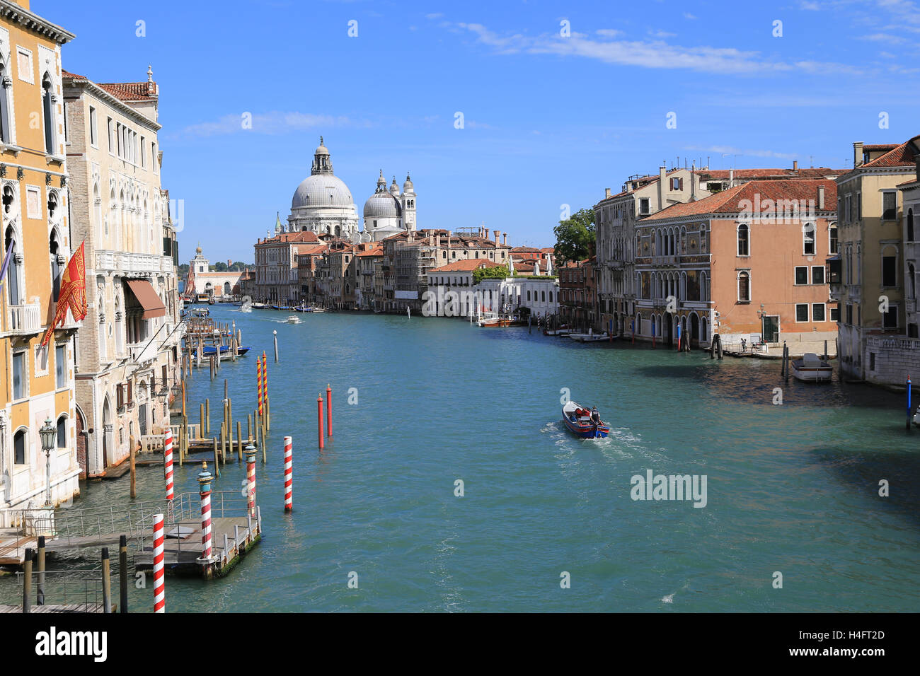 Grand Canal 4, Venezia, Italia Foto Stock