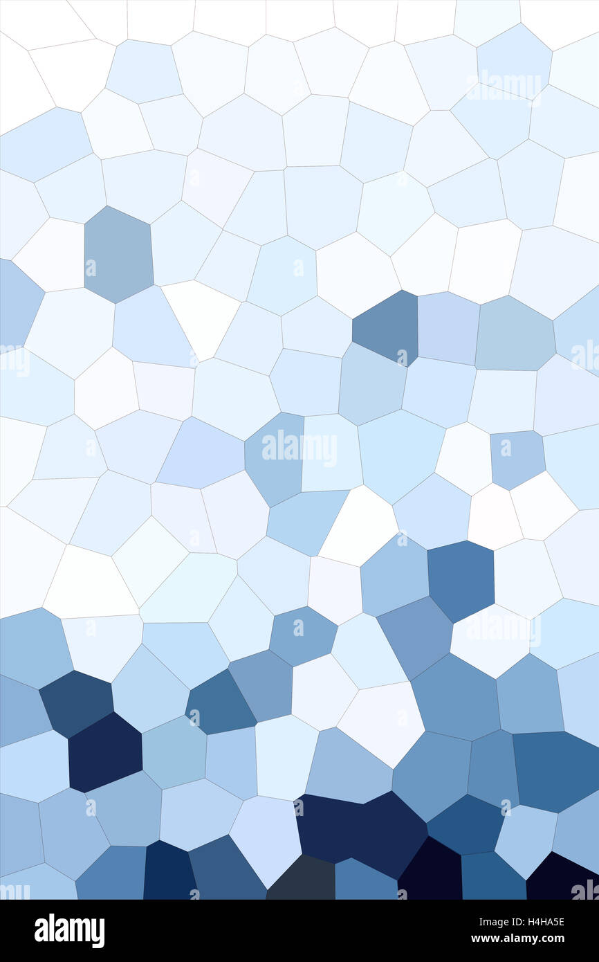 Bello sfondo mosaicabstract fatta di molte forme geometriche Foto Stock