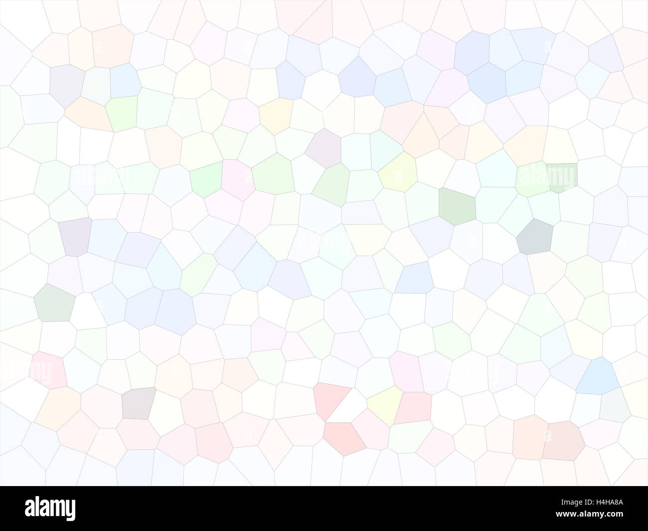 Mosaico sfondo astratto fatto di tanti tasselli poligonali Foto Stock