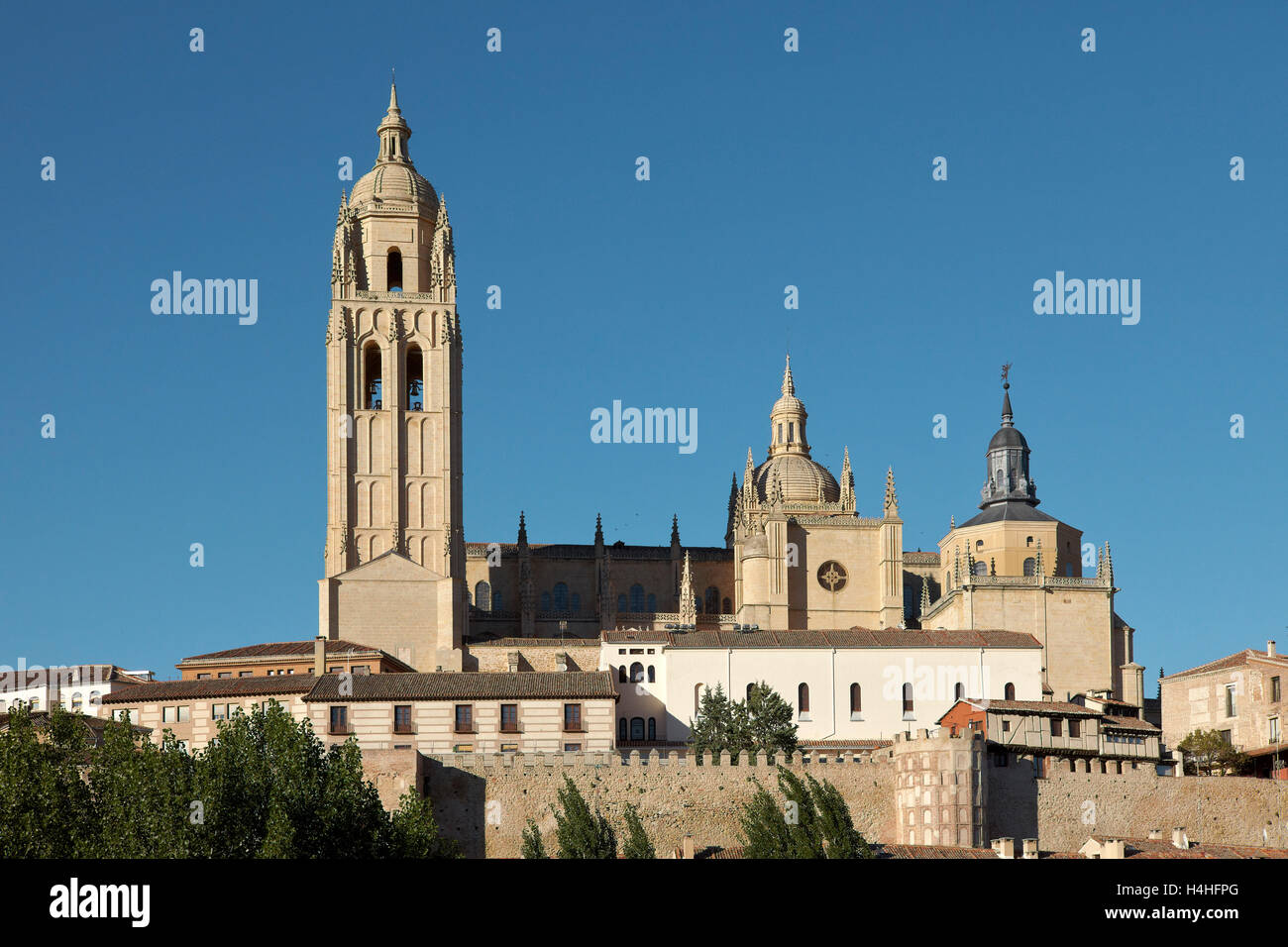 Cattedrale. Segovia. Castiglia-león. Spagna. Foto Stock