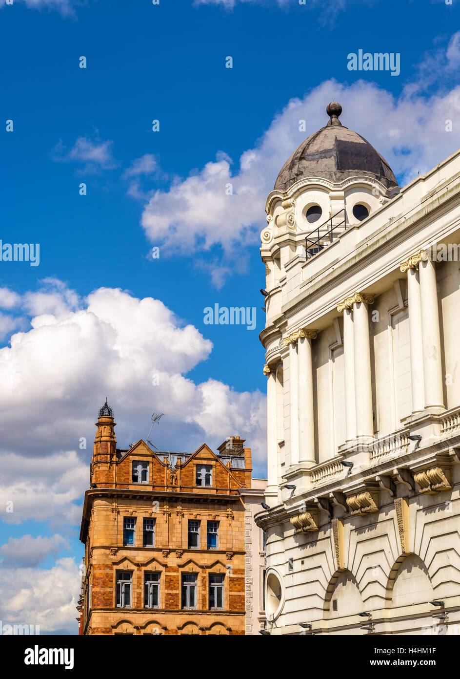 Edifici nel centro della città di Londra - Inghilterra Foto Stock