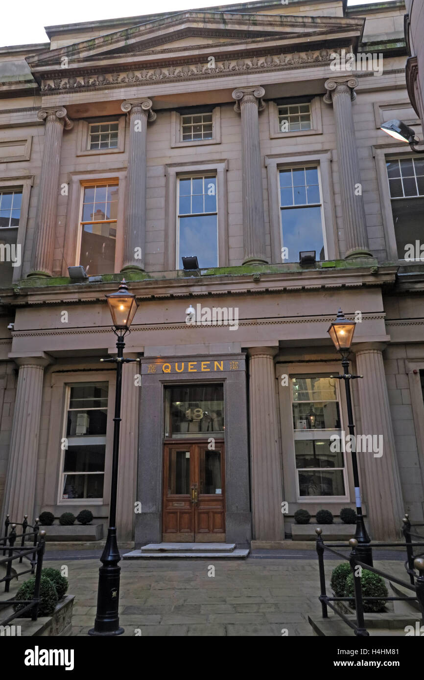 Regina edifici assicurazione,Regina avenue,Castello St,Liverpool,l'Inghilterra,UK Foto Stock