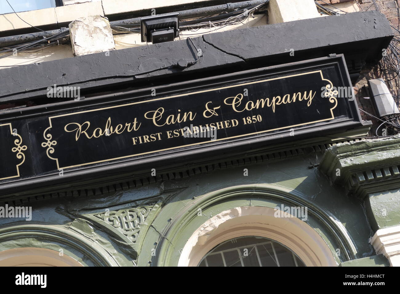 The Railway, Robert Cain pub, Tithebarn St, Liverpool, Inghilterra, Regno Unito - da 1850 Foto Stock
